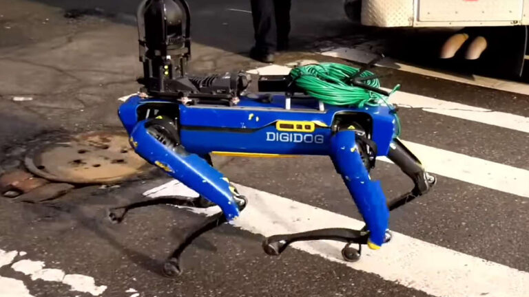 NYPD robot köpek Spot