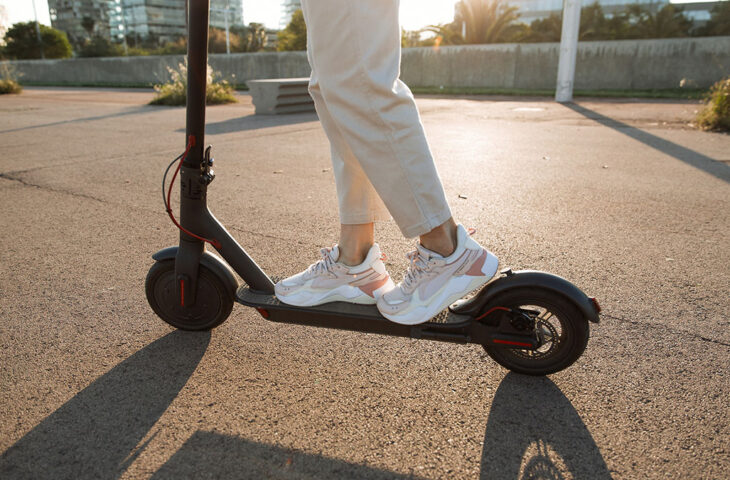 Londra elektrikli scooter