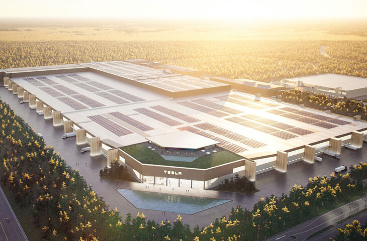 Almanya Tesla gigafactory