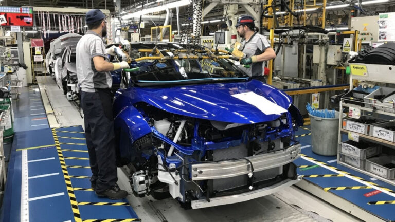Toyota ve Honda üretim