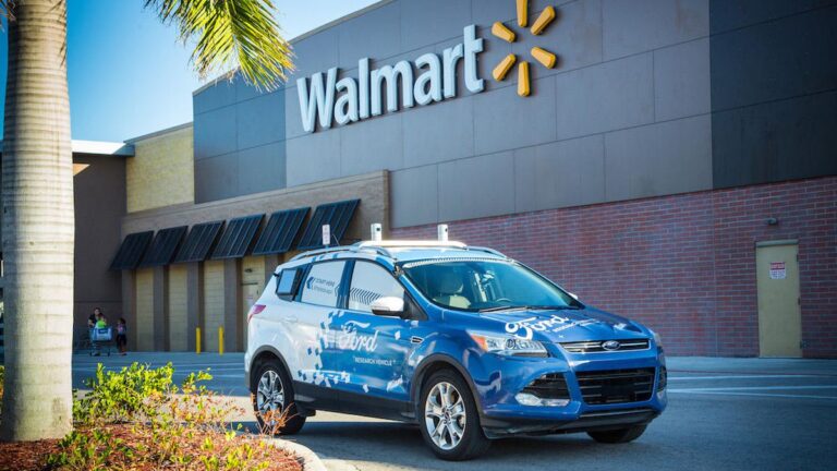 Ford ve Walmart otonom teslimat