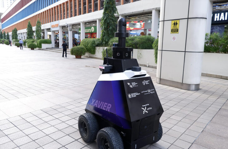 Singapur robot
