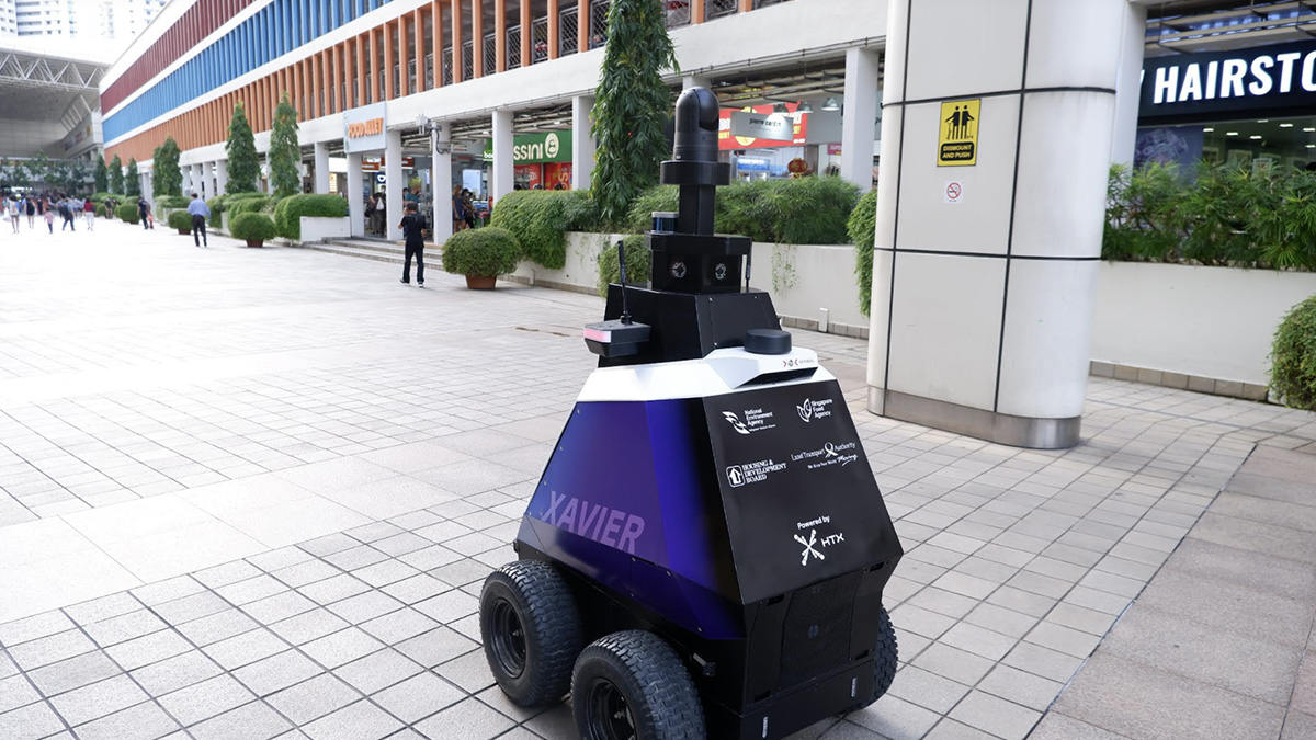 Singapur robot