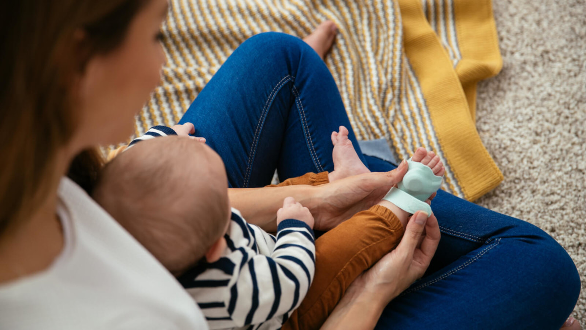 Owlet bebek izleme çorabı