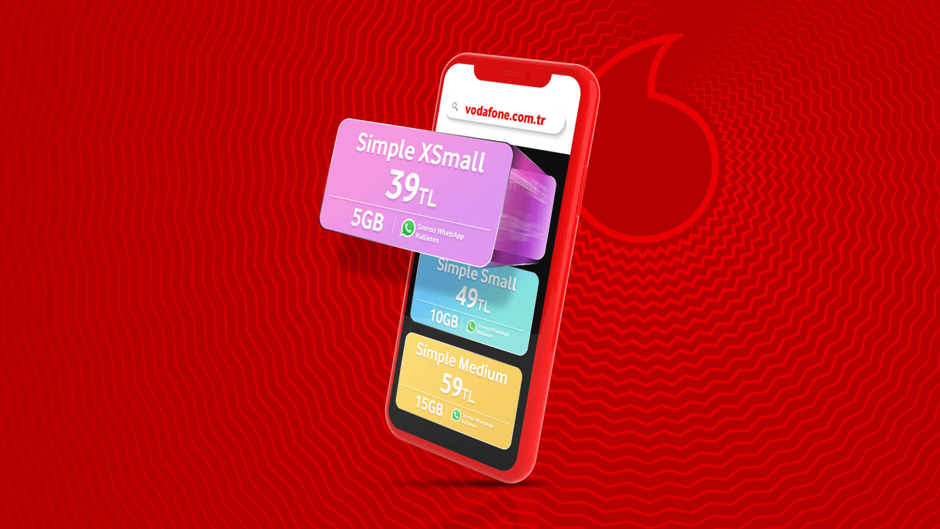 Vodafone'un yeni nesil tarifesi beğeni topladı
