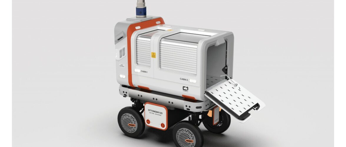 insansız teslimat robotu