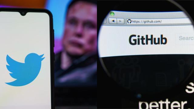 twitter vs github
