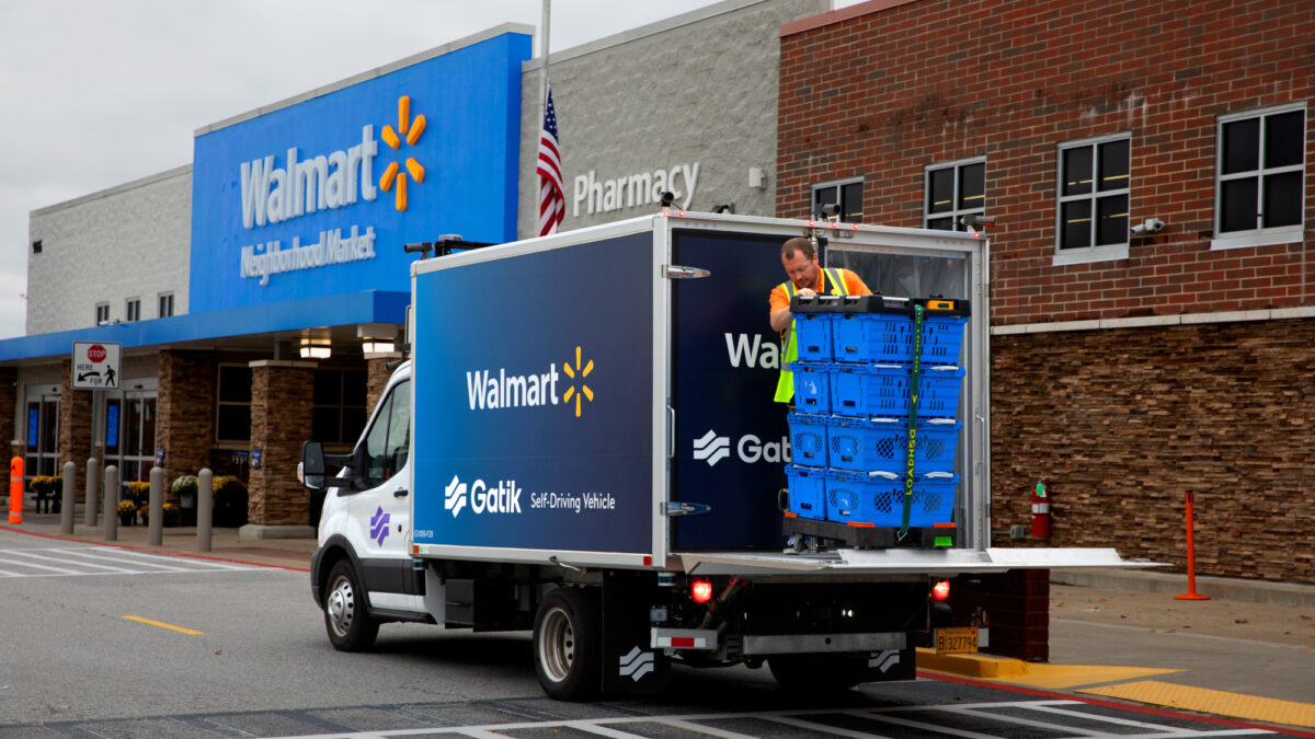 Otonom tedarik zinciri için Walmart örneği