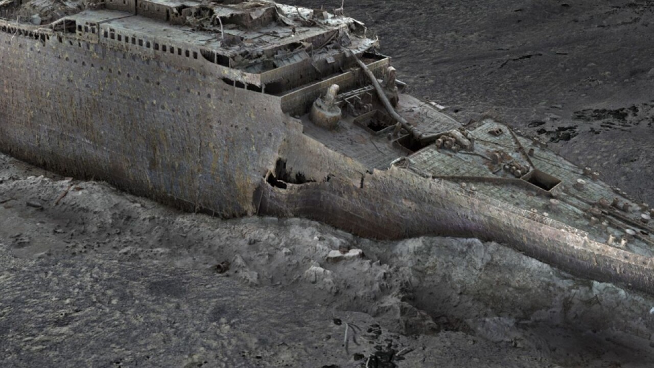 Titanic enkazı yeniden gün yüzüne çıktı