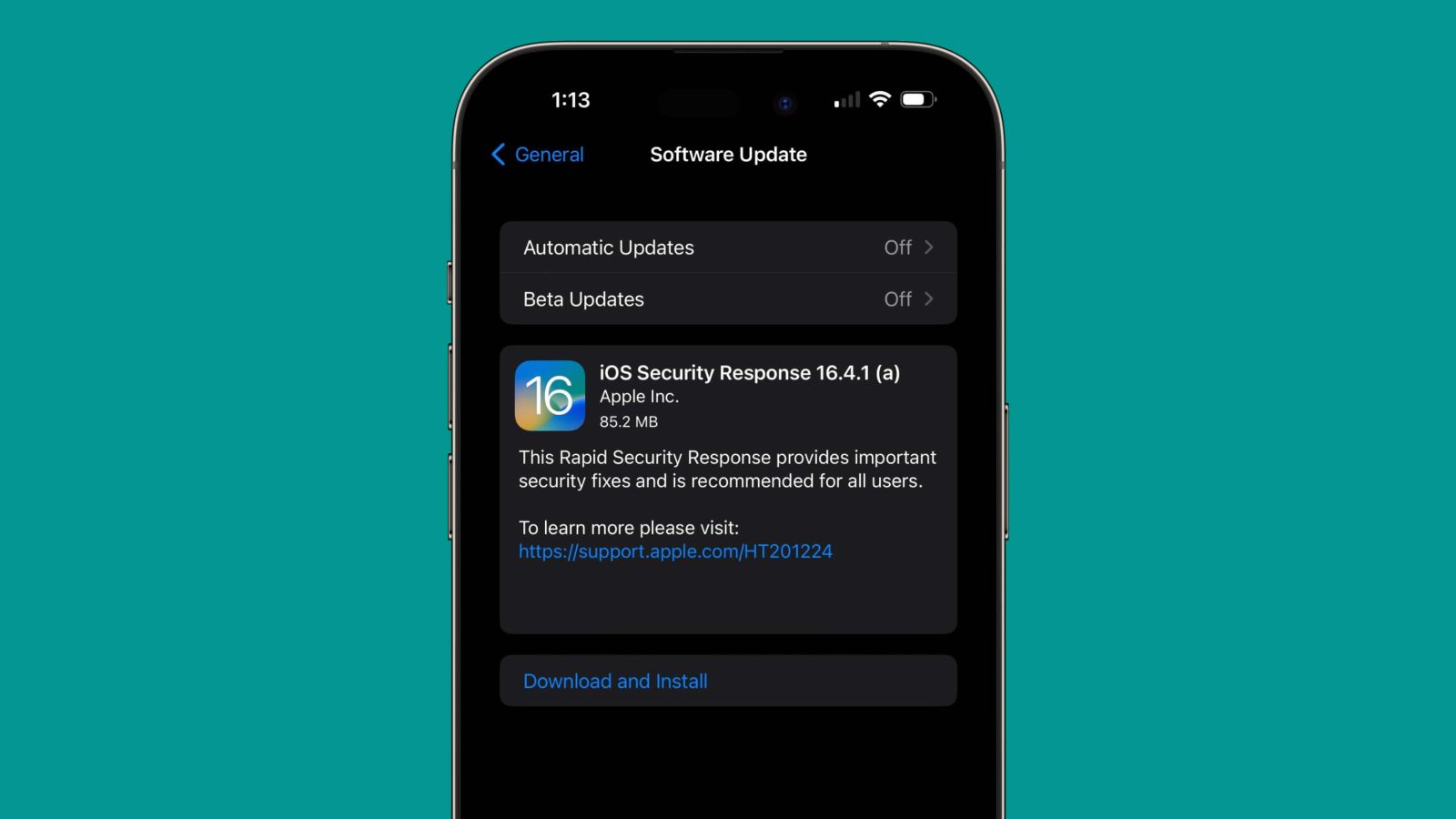 Rapid Security Response nedir?