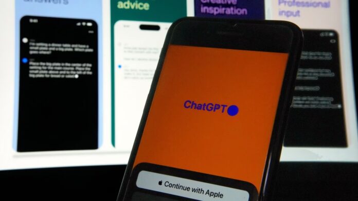 ChatGPT mobilde web
