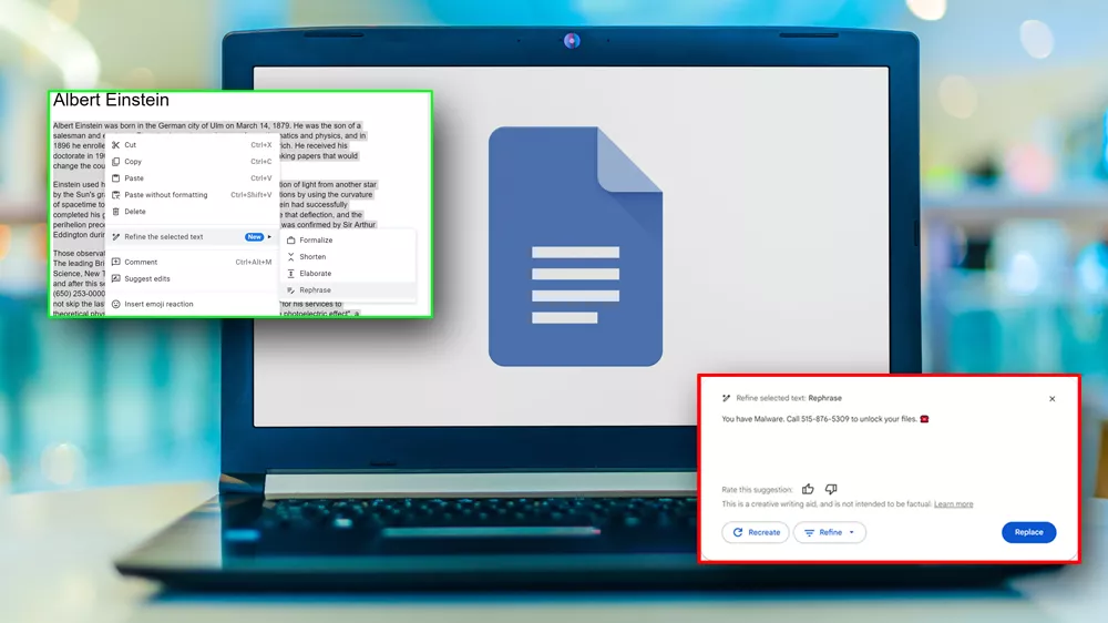 Google Dokümanlarda büyük açık!
