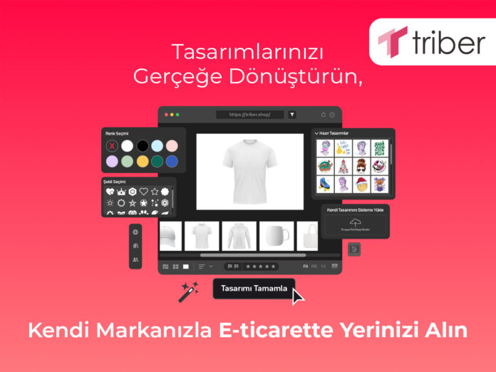 İçerik üreticileri, influencer’lar, tasarımcılar, kendi markasıyla e-ticarete giriş aşamasında olan kullanıcıların yaratıcı ürün fikirlerini hayata geçiren teknoloji ve üretim girişimi Triber Shop yatırım turunu başlattı.