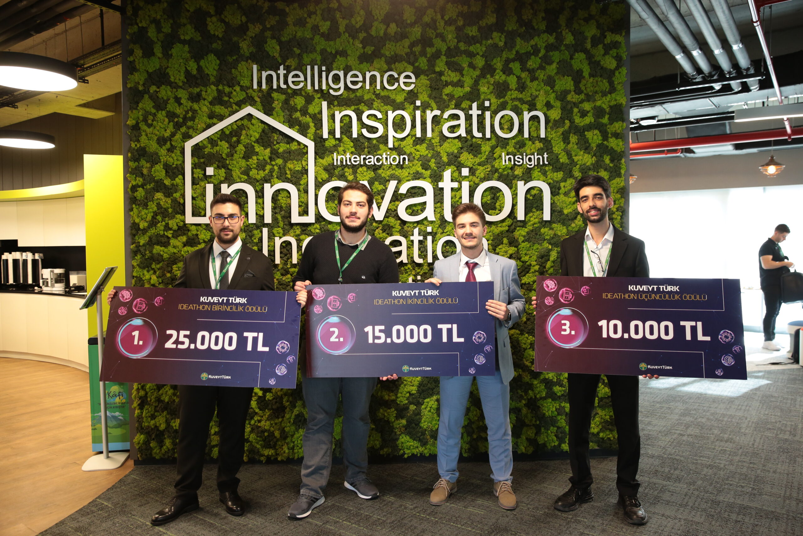 Kuveyt Türk Ideathon ile 100.000 TL ödül dağıttı