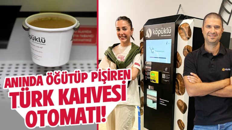 Köpüklü Türk Kahvesi Makinesi