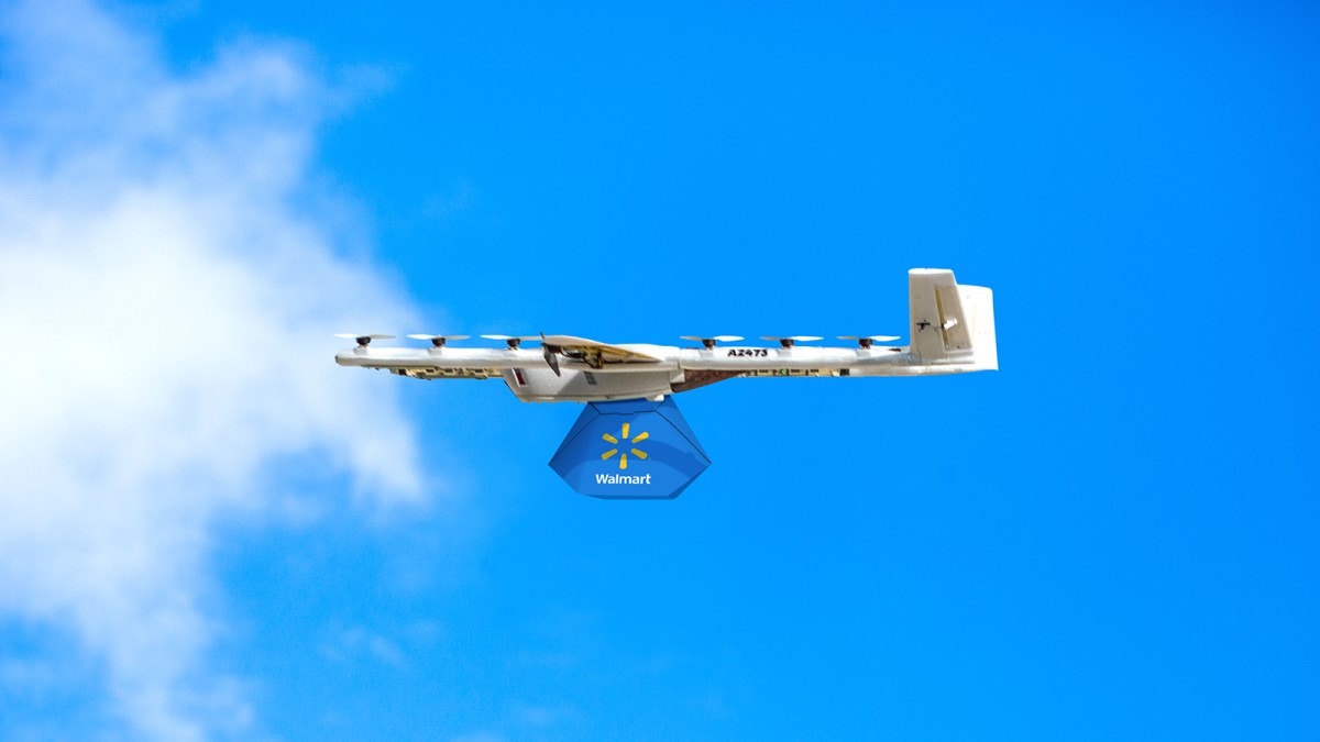 Wing ve Walmart, dron ile  teslimatlara başlıyor!