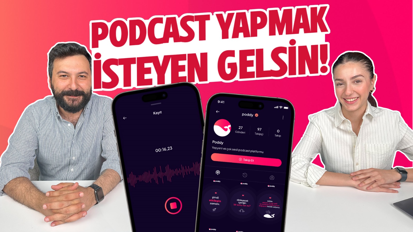 Yeni bir podcast platformu: Poddy!