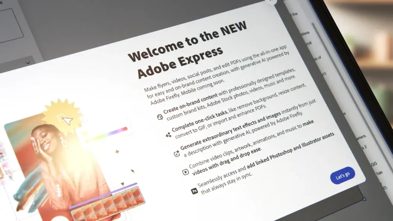 Yapay zeka destekli Adobe Express