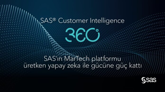 SAS'ın MarTech platformu üretken yapay zeka ile gücüne güç kattı