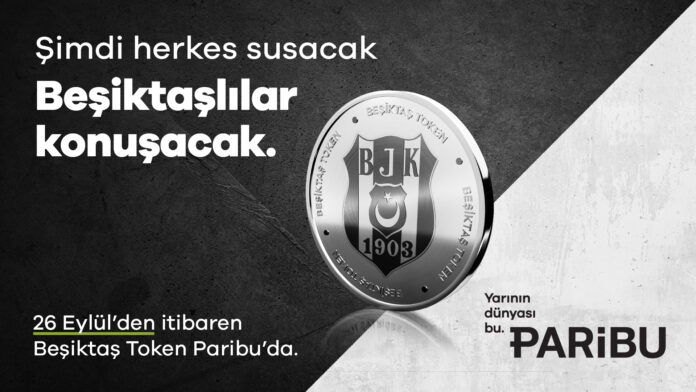 120 yıllık tarihiyle Avrupa’nın en köklü kulüplerinden Beşiktaş Jimnastik Kulübü ile Paribu, “Beşiktaş Token”ı hayata geçirmek için anlaşmaya vardı. Beşiktaş Token, 26 Eylül’den itibaren Paribu üzerinden ön satışa çıkacak.