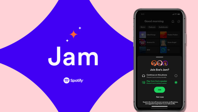 Bizce ortak bir müzik tutkusuyla bağ kurmaktan daha güçlü bir şey yok! Spotify, beraber müzik dinleme deneyimini bir sonraki seviyeye çıkaran ve belli bir gruptaki herkesin birlikte müzik dinlemesine olanak sağlayan yepyeni, kişiselleştirilmiş, gerçek zamanlı bir dinleme deneyimi olan Jam’i tanıttı. 