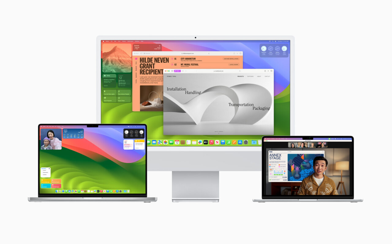 macOS Sonoma nihayet kullanıma sunuldu!