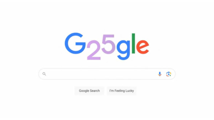 Google, 25. yılını özel doodle ile kutladı