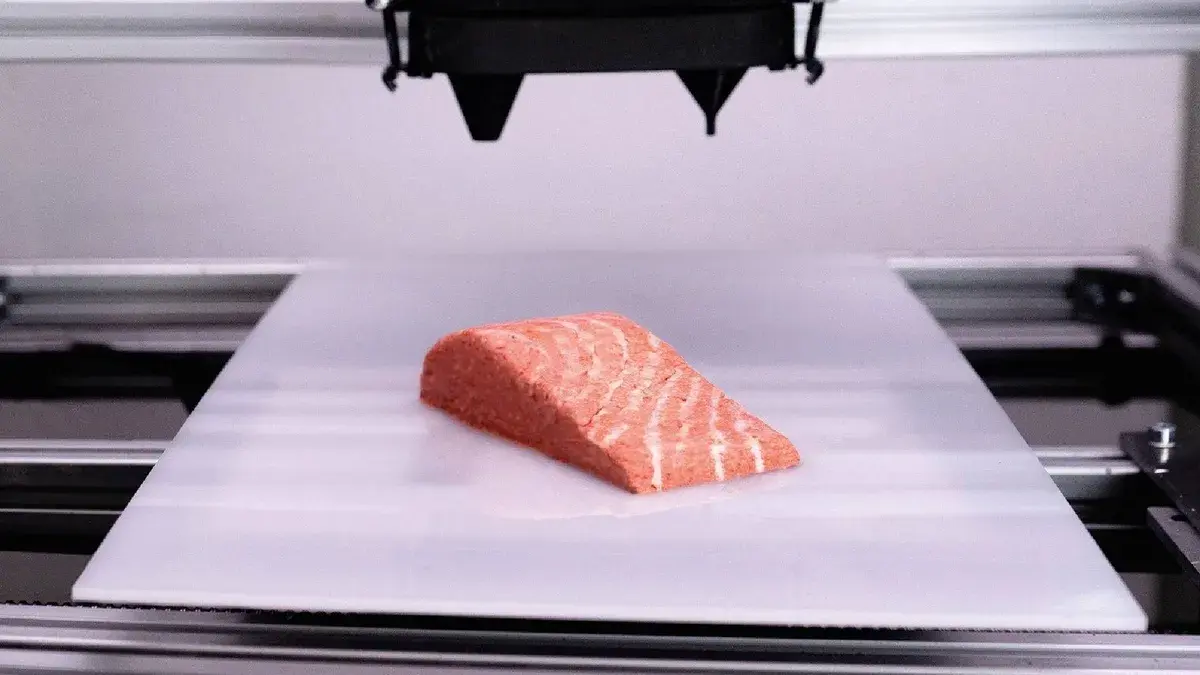 Dünyada ilk Kez 3D baskı ile üretilen Vegan somon süpermarket raflarında!