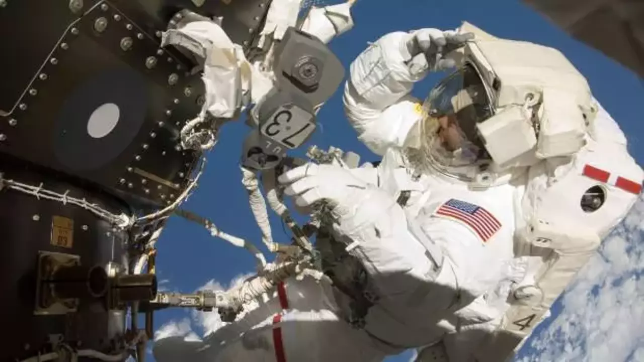 NASA astronotları uzay istasyonuna  ulaştı