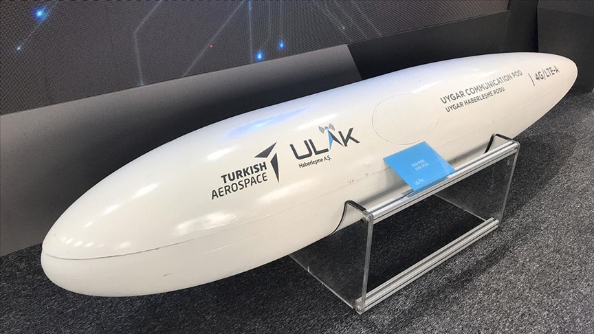 İHA’ları baz istasyonlarına dönüştürme teknolojisi Teknofest’de tanıtıldı