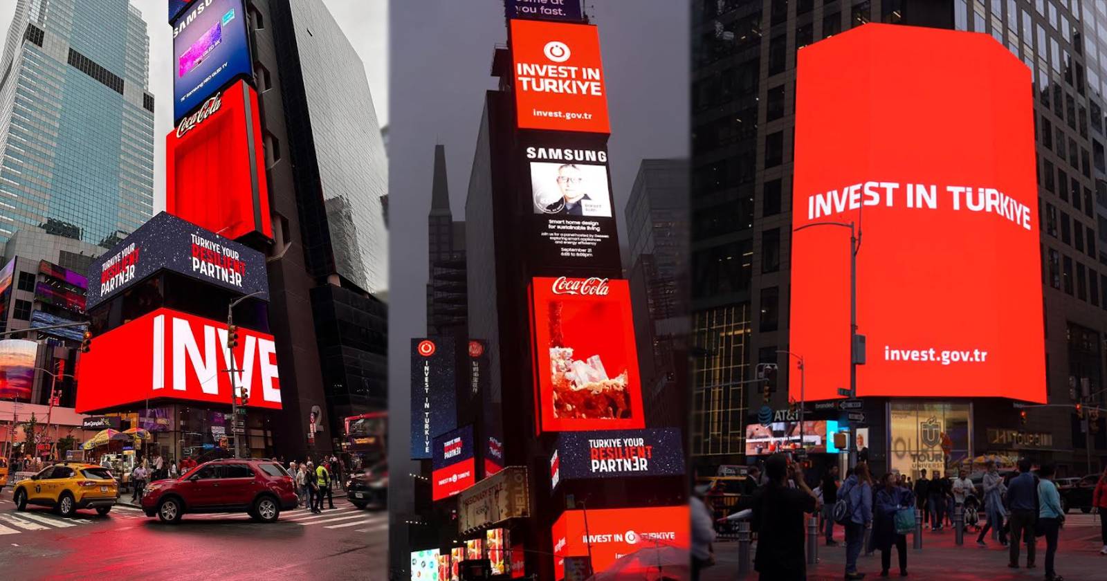 New York ekranlarında Türkiye için yatırım daveti!