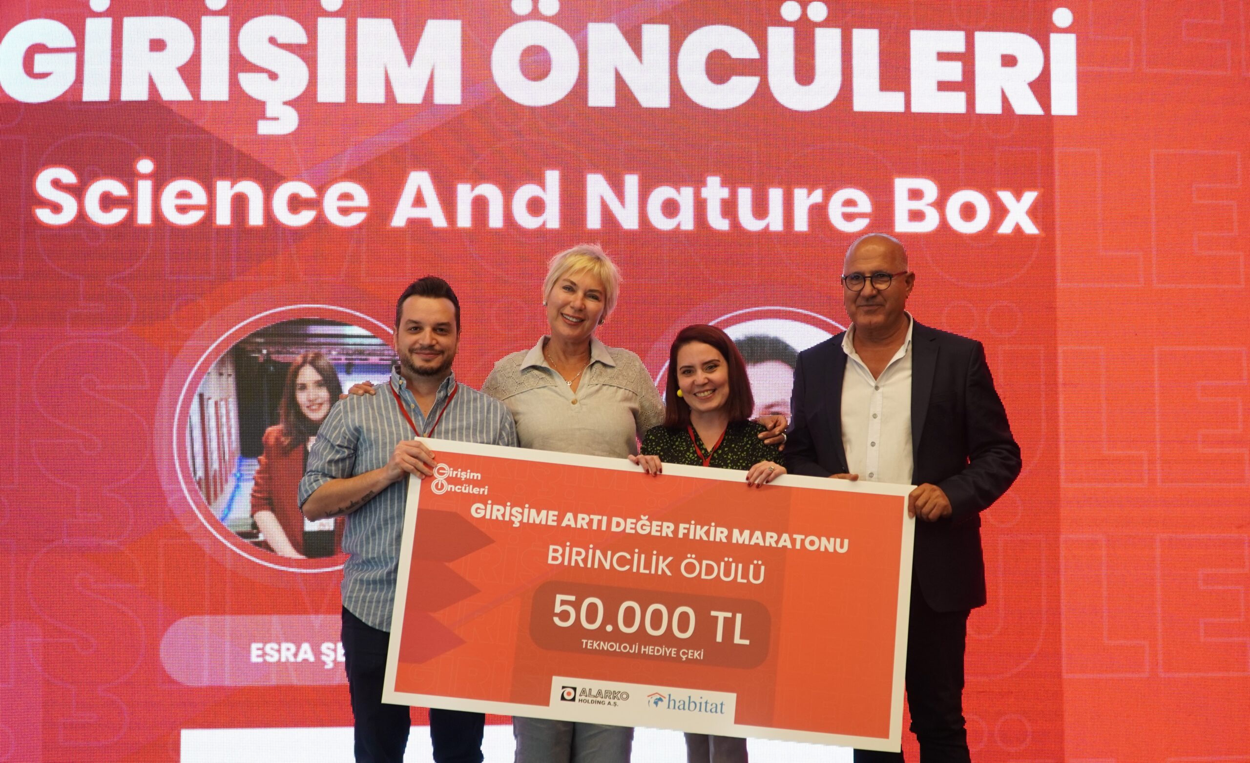 Girişim öncüleri ödüllendirildi!