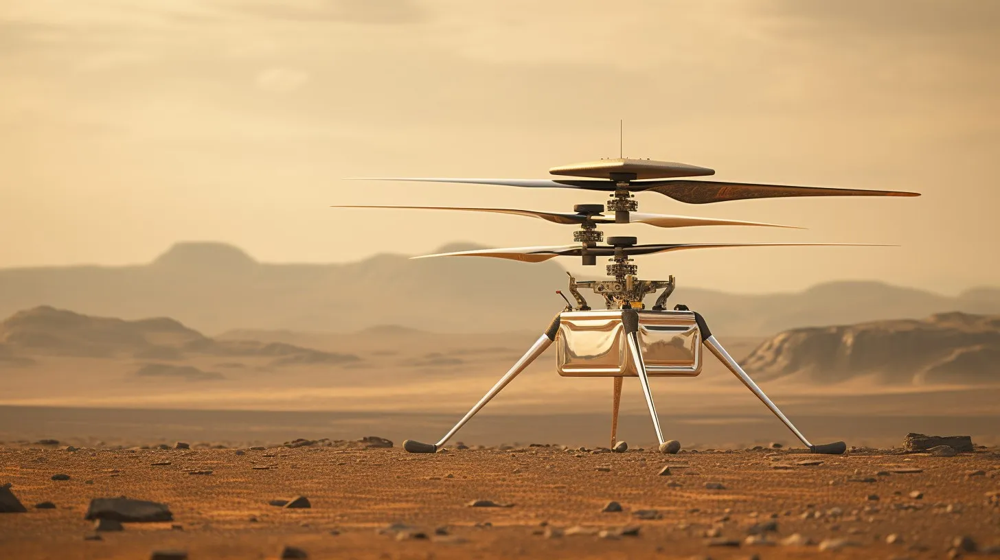 Mars helikopteri yeni hız rekoru denemesi yapacak!