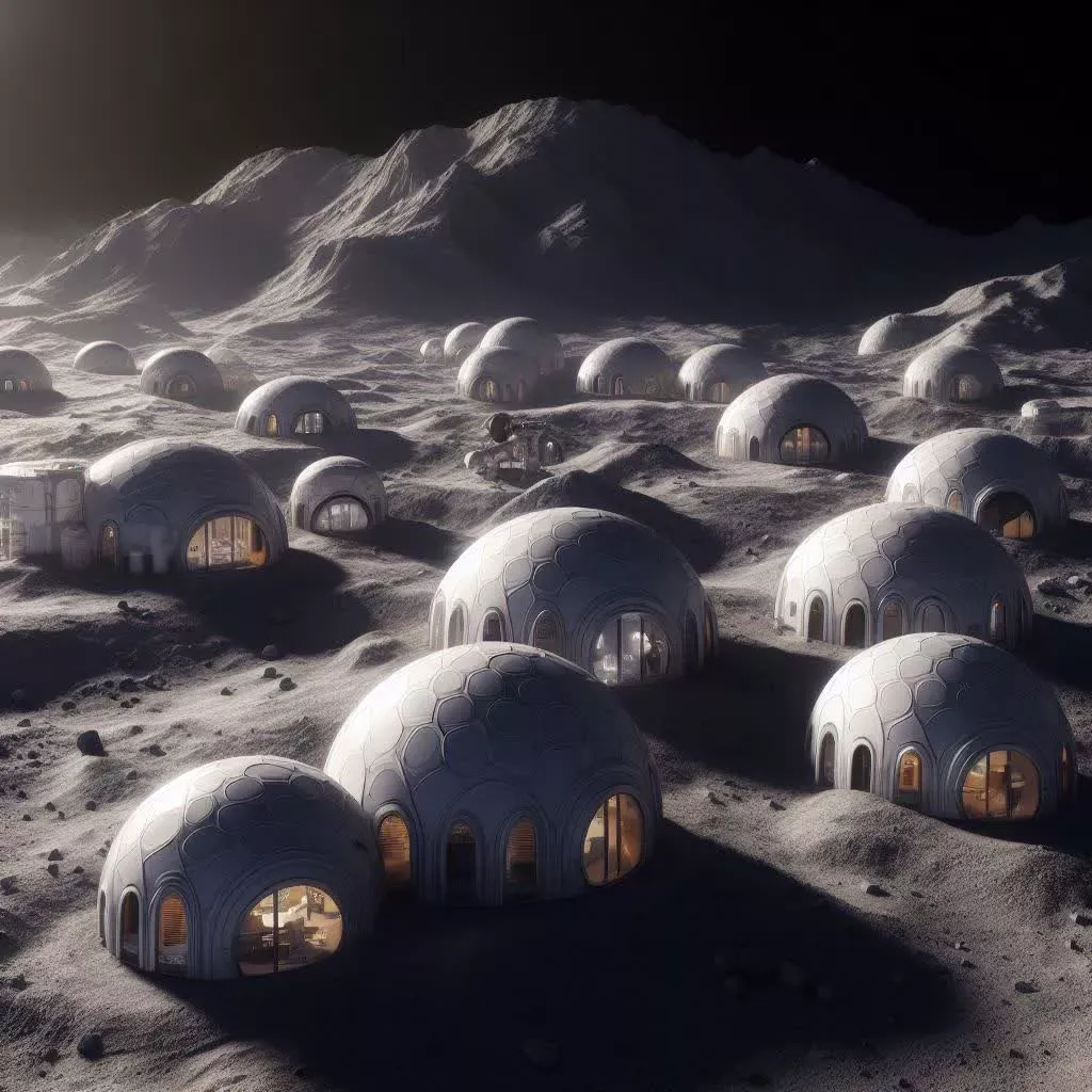 NASA, 3D baskılı ay evleri için 2040’ı hedefliyor!