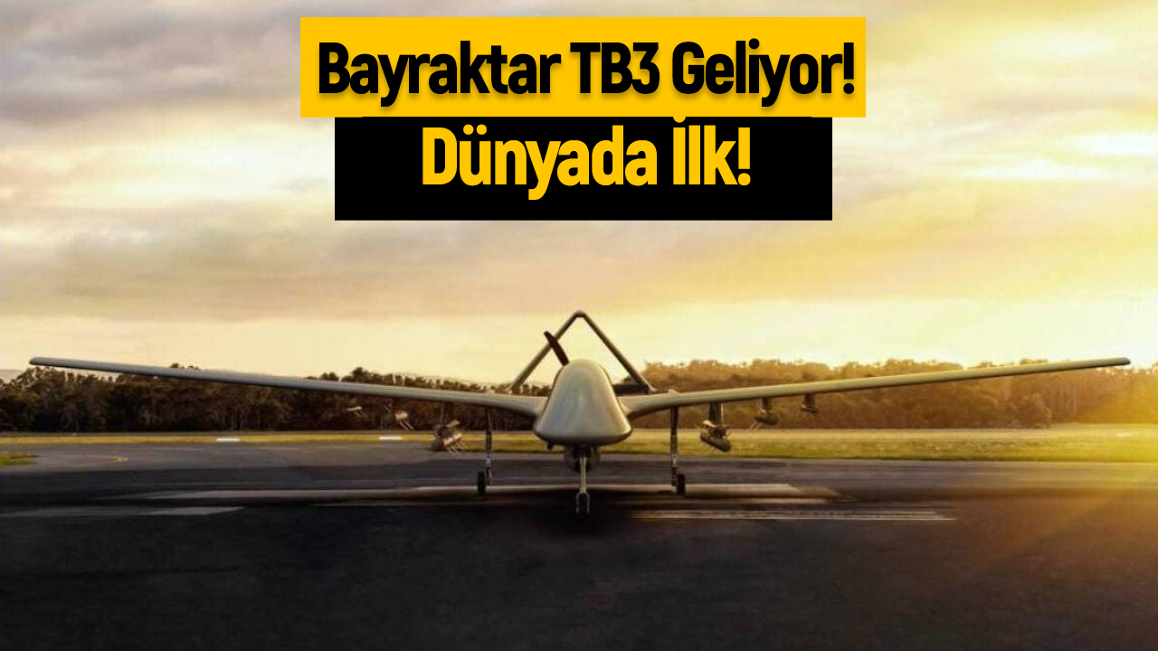 ABD yarışta geride kaldı: Bayraktar TB3 piste çıktı!