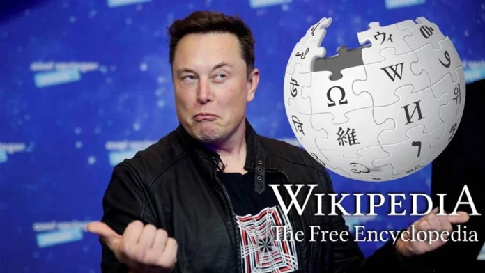 Elon Musk, Wikipedia'yı S*kipedia olarak değiştirirse 1 milyar dolar verecek