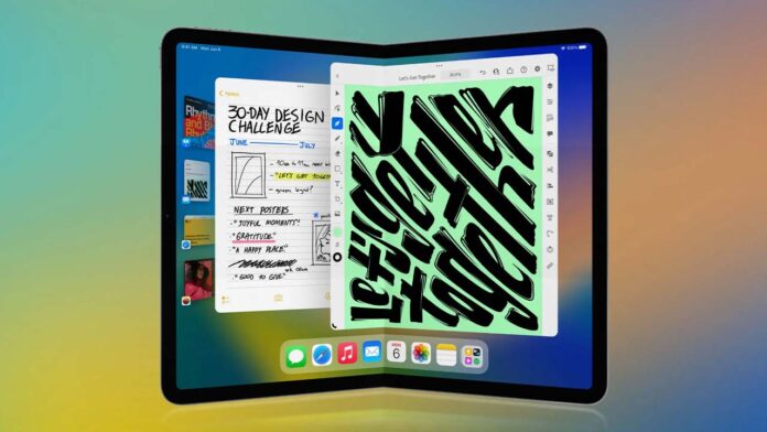 Apple, 2024'te katlanabilir iPad'i piyasaya sürecek