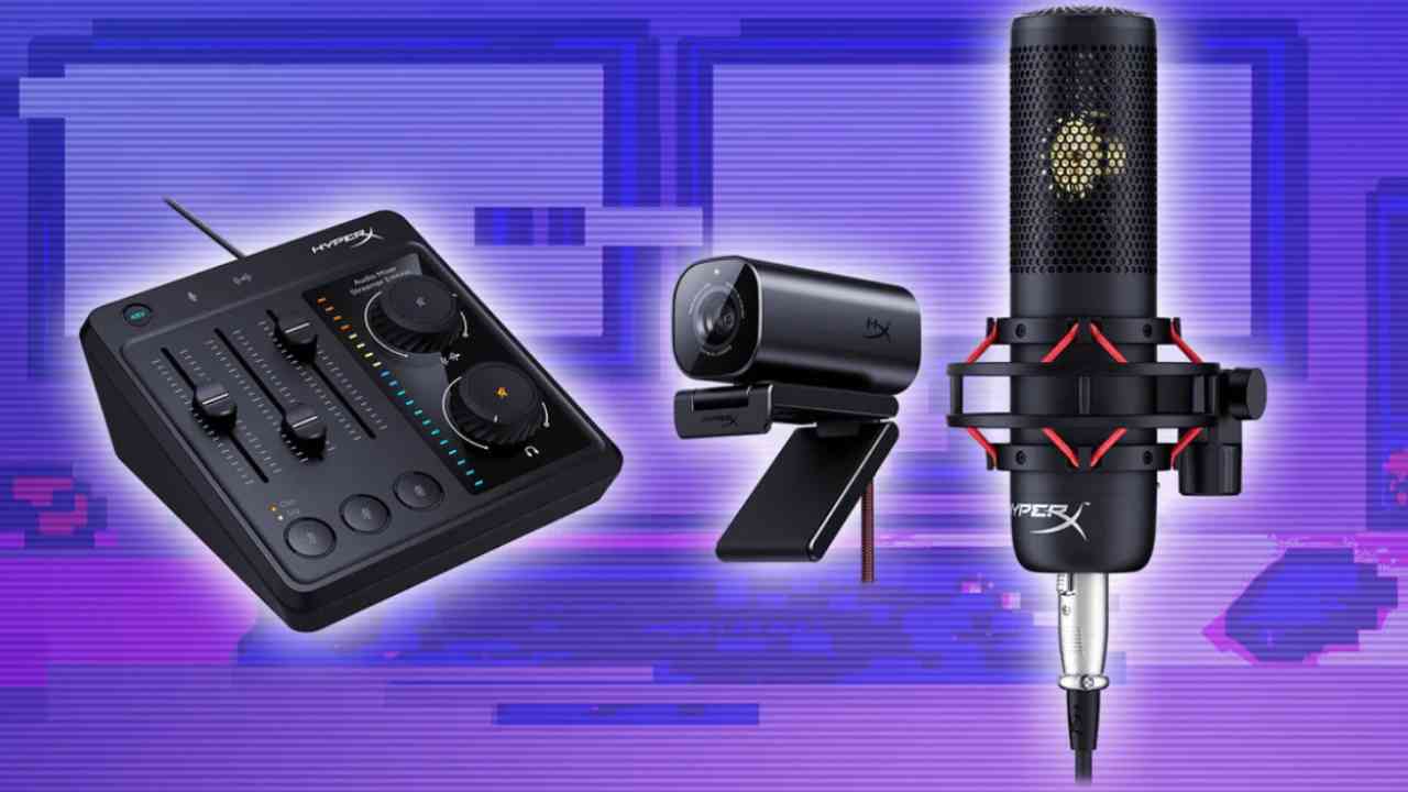 HP HyperX Vision S kamera ve Audio Mixer tanıtıldı!