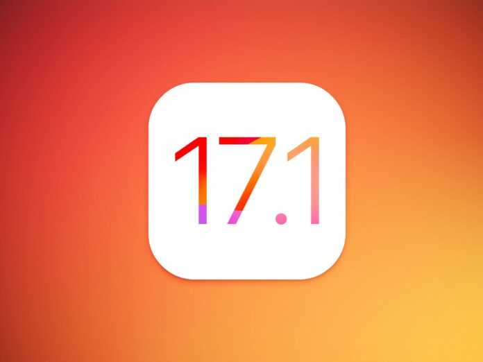 Apple, iOS 17.1 güncelleme