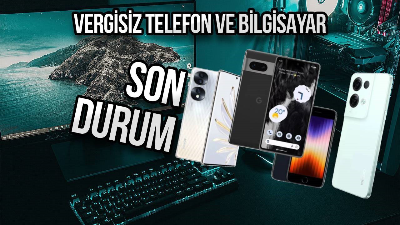 Öğrencilere vergisiz telefon ve bilgisayar dönemi resmen başladı!