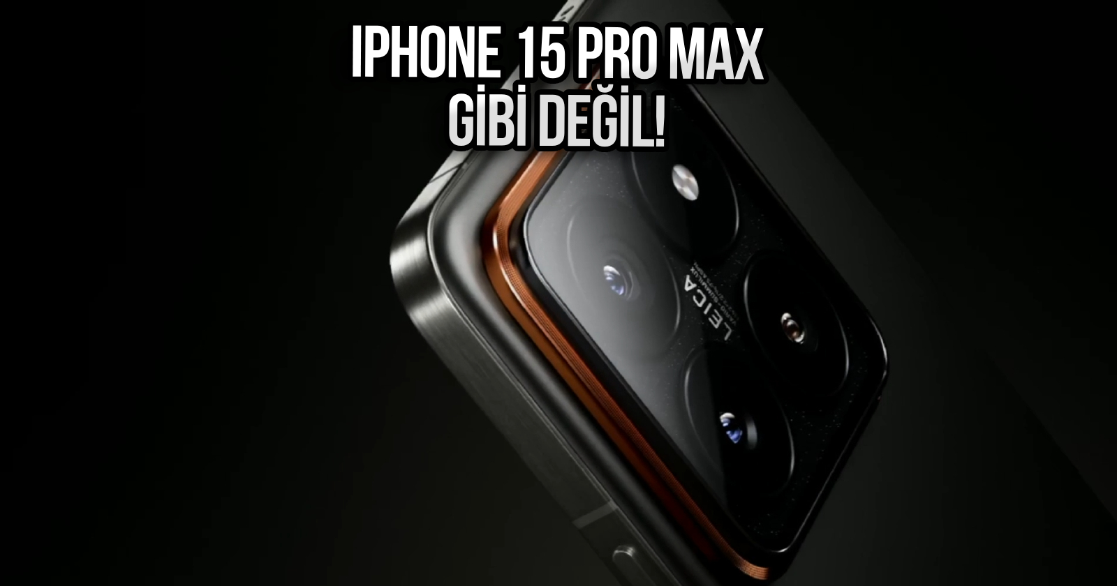iPhone gibi kaplama değil: Xiaomi 14 Pro Titanyum tanıtıldı!