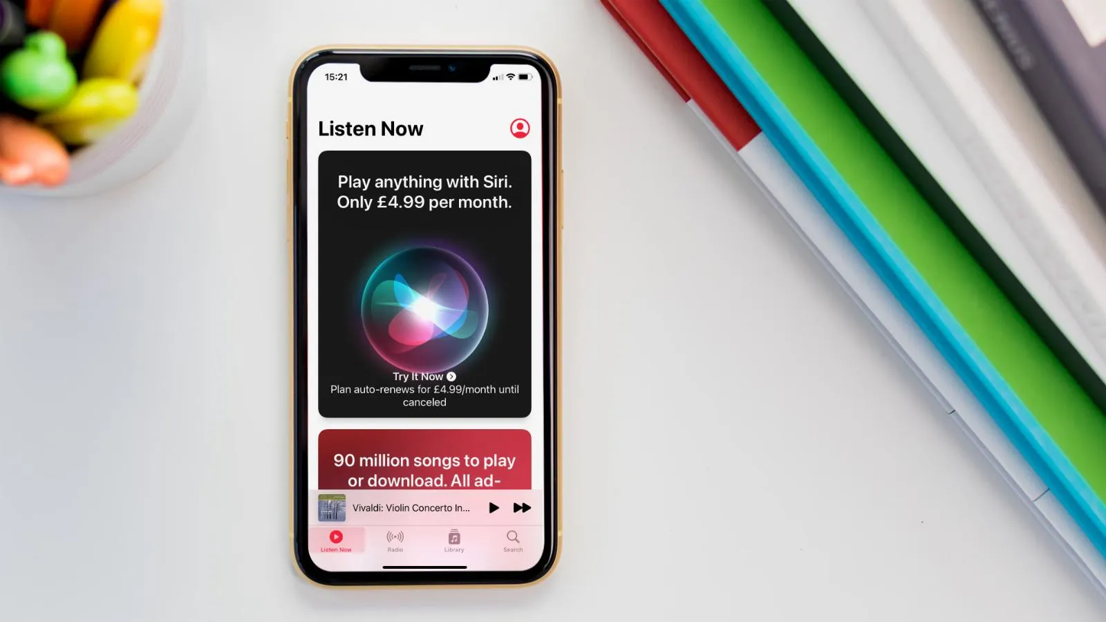 Apple Music, Siri’ye özel Ses Planını kapattı