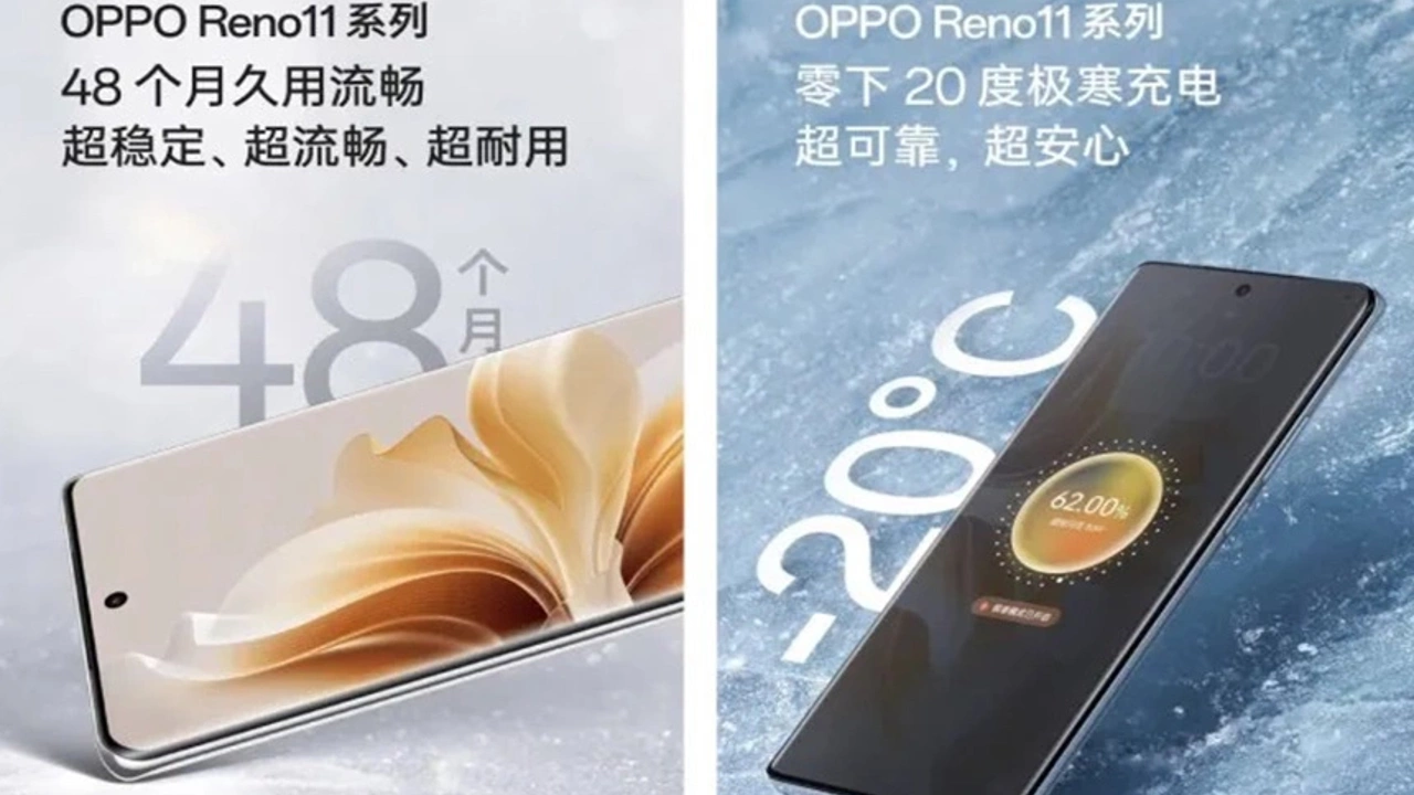 Oppo Reno 11, -20 derece soğukta şarj oluyor!
