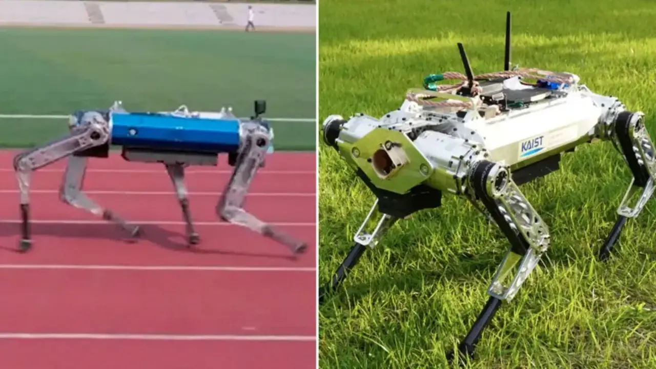 Güney Kore’de tasarlanan HOUND isimli robot, 100 Metreyi 19.87 saniyede koşarak Guinness Rekorlar Kitabı’na girdi