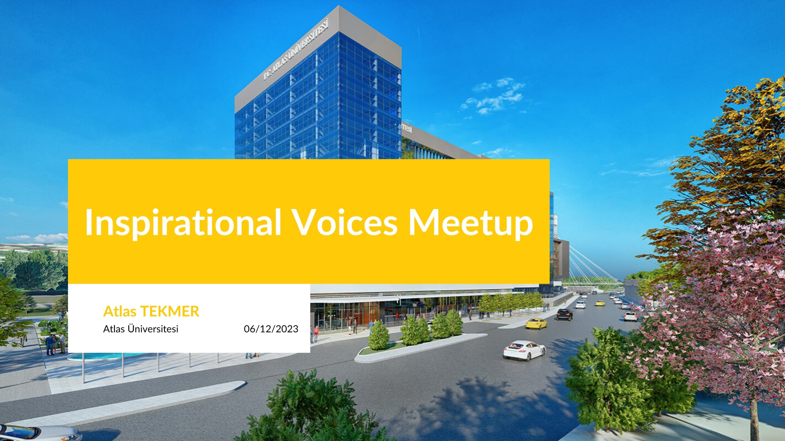 Inspirational Voices Meetup: Sağlıkta ilham verenler buluşacak!