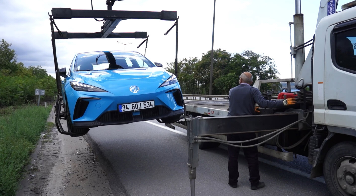 Elektrikli araçlara özel çekici