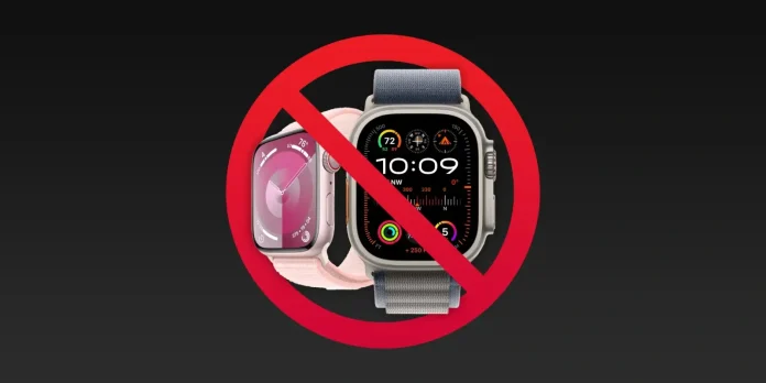 Apple, Watch 9 ve Watch Ultra 2 satış yasağını çözmek için çalışıyor