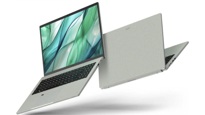 Acer, bütçe dostu, geri dönüştürülmüş dizüstü bilgisayarlar tanıttı