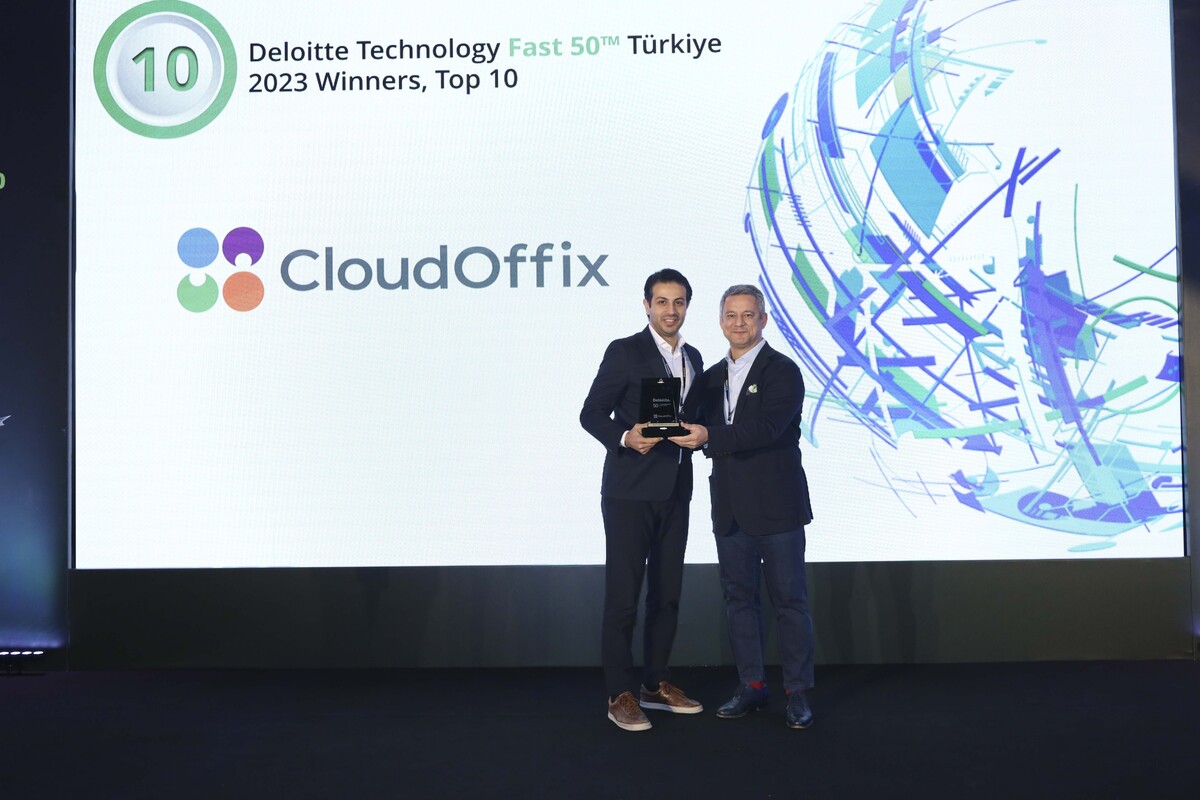 CloudOffix en hızlı büyüyen teknoloji şirketi oldu!