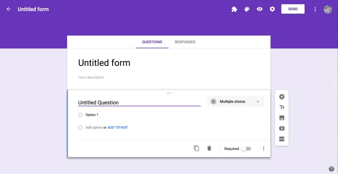 Google form oluşturma